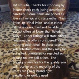 Meet your Posher, Julie!